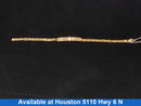Figaro Bracelet - Yellow Gold 14k (.585) 5.3 grams 6 inch