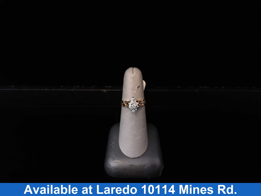 Women's Ring - Yellow Gold 14k (.585) 4 grams Size 7