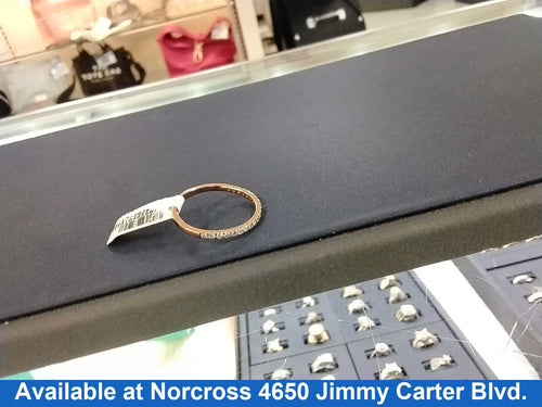 Ring - Wedding Band - Rose Gold 10k (.417) 1.7 grams Size 20