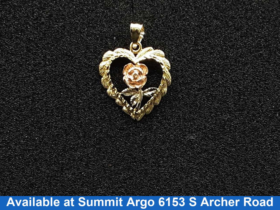 Symbol Pendant - Tricolor Gold 14k (.585) 2.7 grams