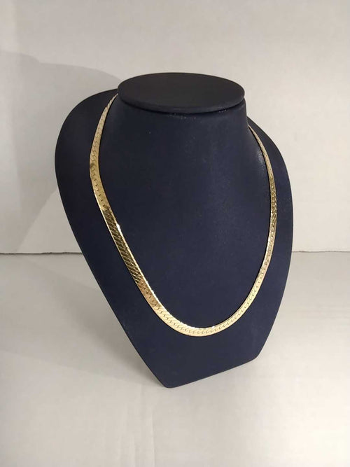 Herringbone Chain - Yellow Gold 14k (.585) 22.1 grams 22 inch