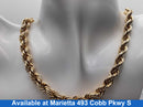 Rope Chain - Yellow Gold 10k (.417) 21.1 grams 22 inch