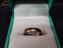 Ring - Wedding Band - Yellow Gold 10k (.417) 1 grams Size 5