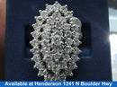 Women's Ring - White Gold 14k (.585) 11.9 grams Size 20