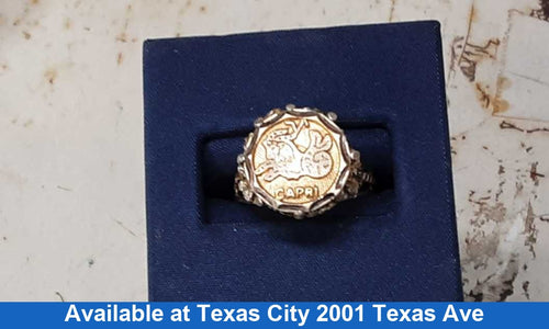 Women's Ring - Yellow Gold 10k (.417) 3.6 grams Size 8