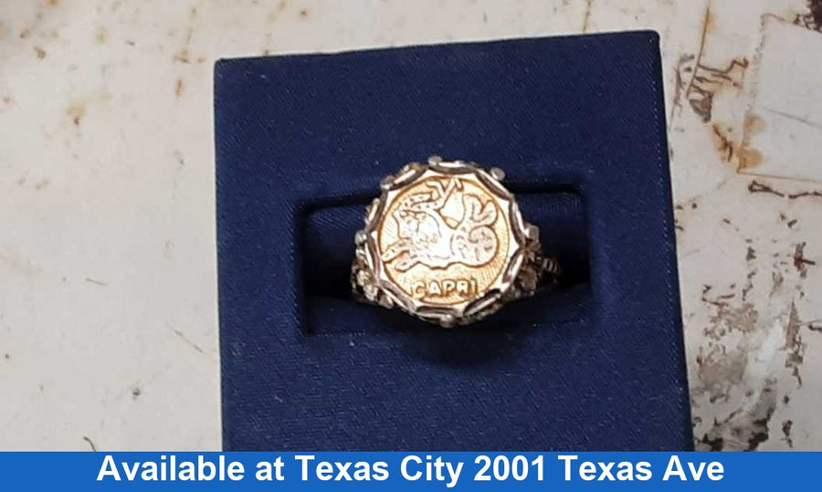 Women's Ring - Yellow Gold 10k (.417) 3.6 grams Size 8