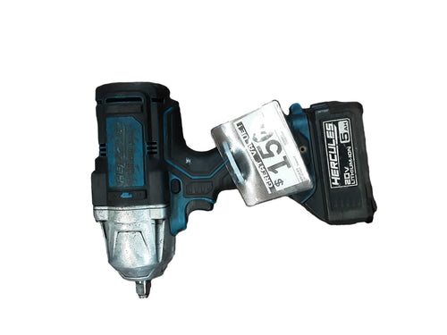Hercules Hcb85k1 Black Cordless Impact Drill