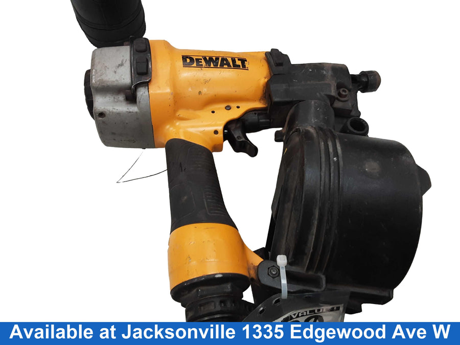 Dewalt Dw66c-1 Yellow Pneumatic Roofing Nailer