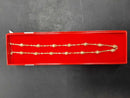 Bead Chain - Yellow Gold 18k (.750) 12.2 grams 20 inch
