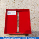 Bracelet - Tricolor Gold 14k (.585) 13.9 grams 6 inch