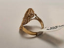 Women's Ring - Yellow Gold 14k (.585) 2.6 grams Size 6