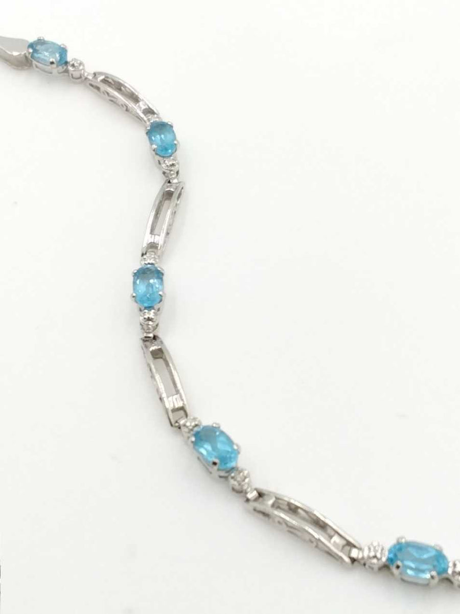 Tennis Bracelet - Yellow Gold 10k (.417) 3.2 grams 6 inch