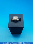 Women's Ring - White Gold 10k (.417) 5.6 grams Size 20