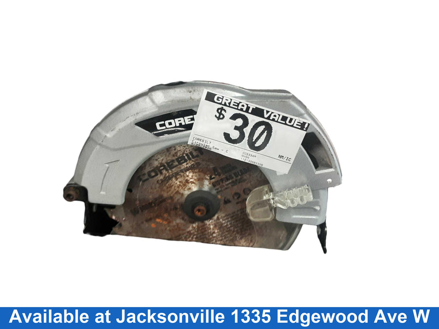 Corebilt Ccs334m Red Cordless Circular Saw
