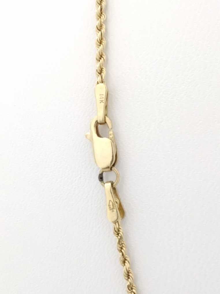 Rope Chain - Yellow Gold 14k (.585) 5.5 grams 23 inch
