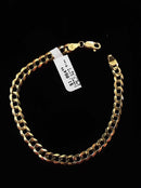 Cuban Link Bracelet - Yellow Gold 14k (.585) 7.5 grams 8 inch
