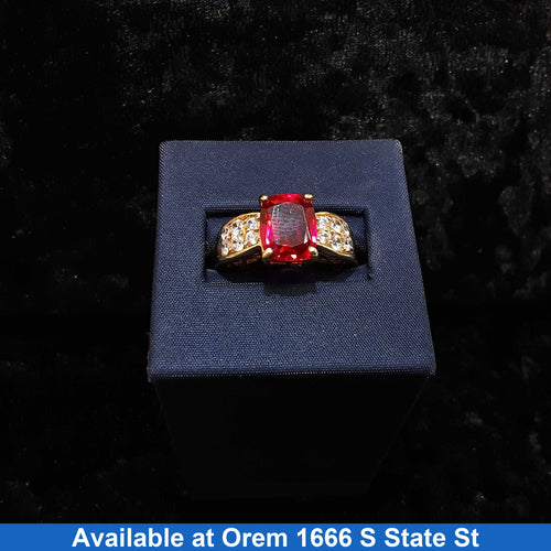 Women's Ring - Yellow Gold 14k (.585) 4.8 grams Size 8