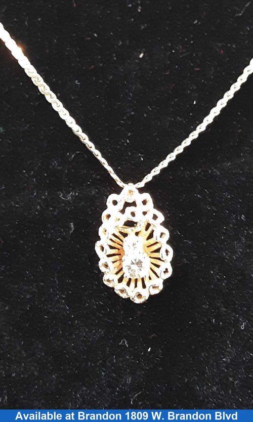 Chain - White Gold 14k (.585) 4.8 grams 1 inch