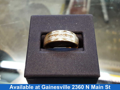 Men's Ring - Yellow Gold 14k (.585) 4.7 grams Size 10