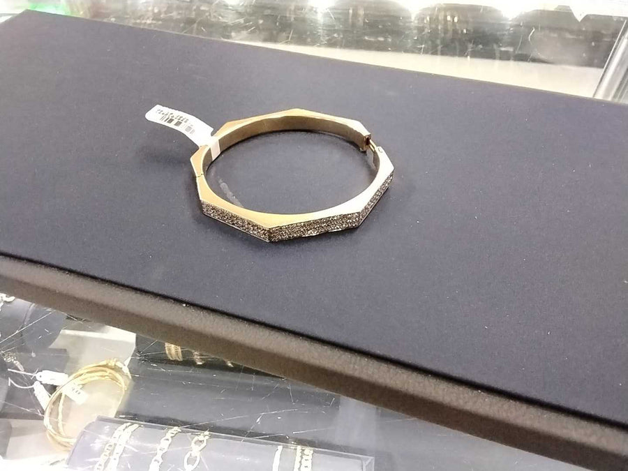 Bangle Bracelet - Yellow Gold 14k (.585) 14.5 grams 7 inch