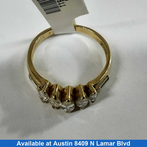 Women's Ring - Yellow Gold 14k (.585) 2.6 grams Size 6