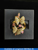 Women's Ring - Yellow Gold 14k (.585) 7.3 grams Size 7.5
