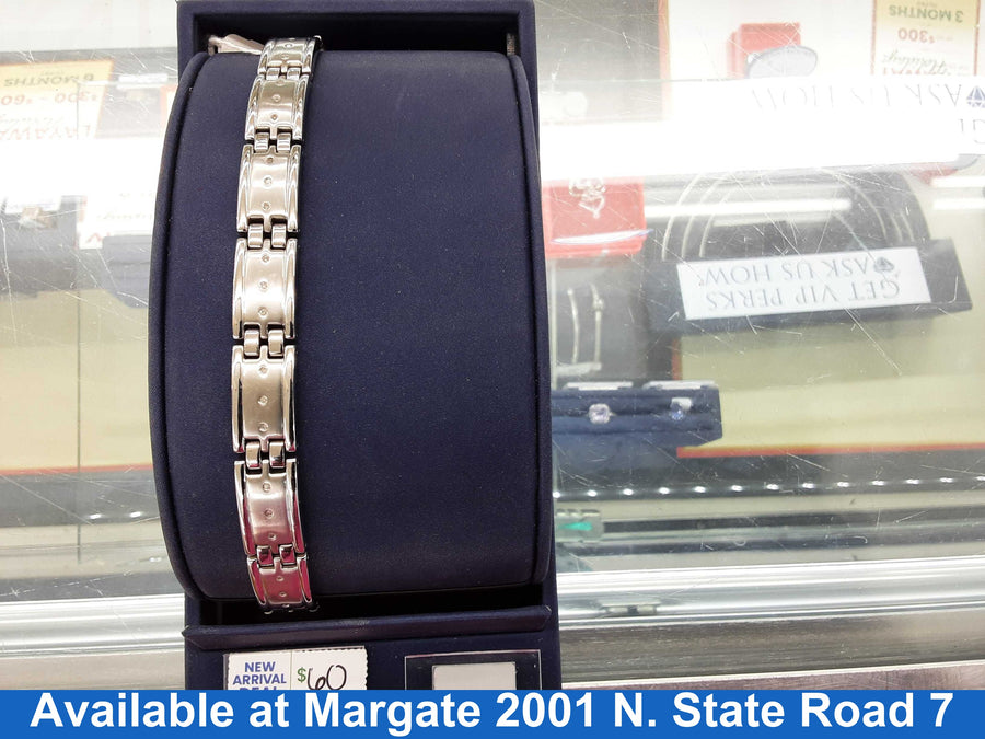 Bracelet - Stainless 56.1 grams 9 inch
