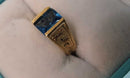Men's Ring - Yellow Gold 10k (.417) 1.8 grams Size 3.5