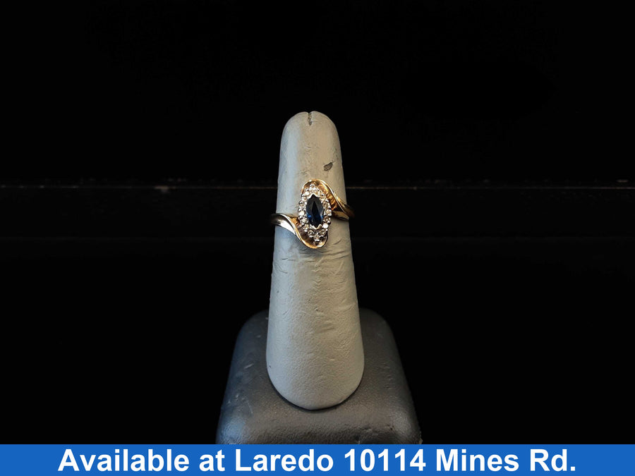 Women's Ring - Yellow Gold 14k (.585) 3.4 grams Size 8