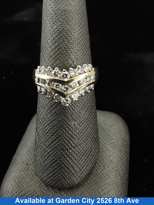 Women's Ring - Yellow Gold 14k (.585) 5.9 grams Size 8