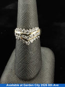 Women's Ring - Yellow Gold 14k (.585) 5.9 grams Size 8