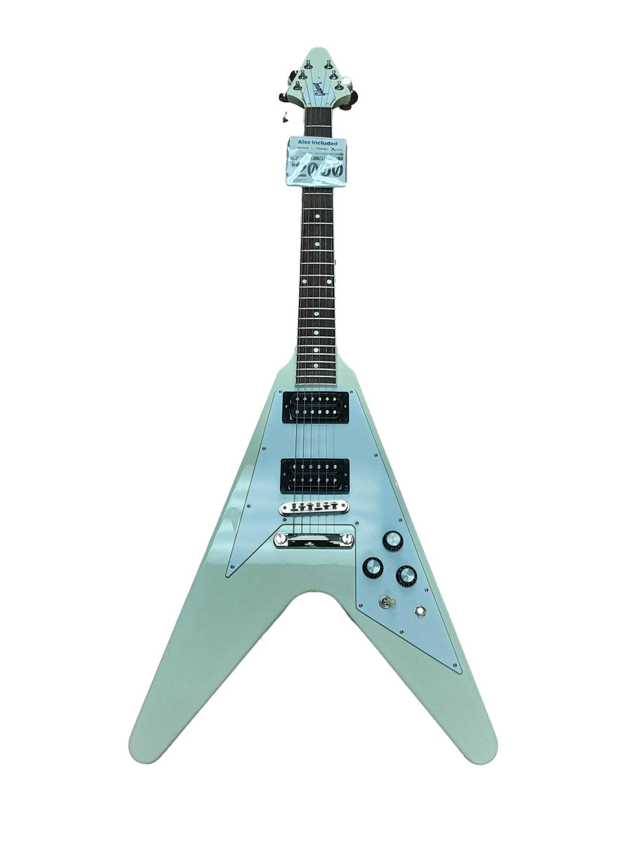 Gibson 70s Flying V White Electric Classic Guitar