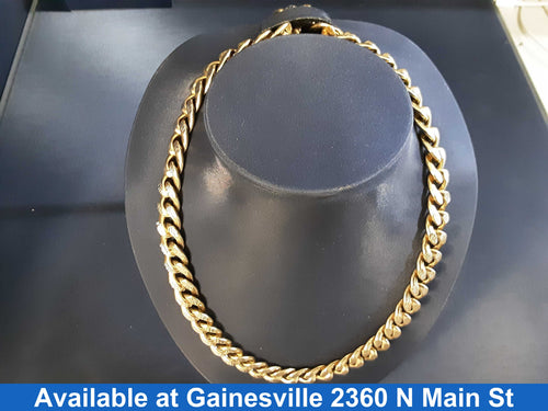 Cuban Link Chain - Yellow Gold 10k (.417) 60.8 grams 30 inch