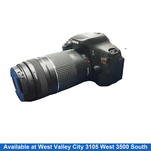 Canon Eos Rebel T3i Black Digital SLR Camera