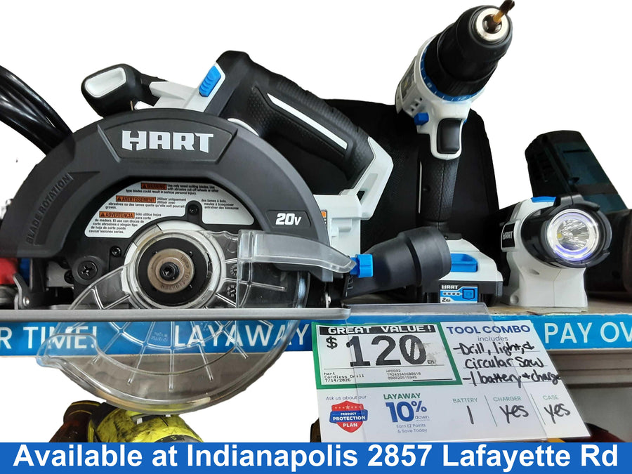 Hart Hpdd02 White Cordless Standard Drill