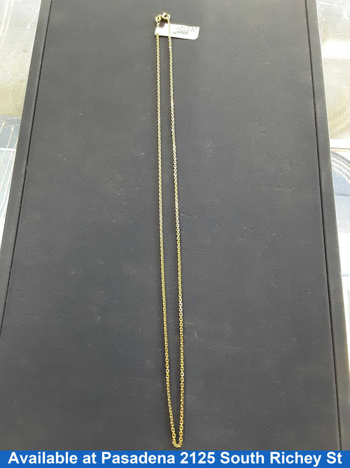 Chain - Yellow Gold 14k (.585) 4.1 grams 20 inch