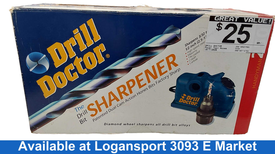 Drill Doctor 250 Handyman Black Power Tool Accessory