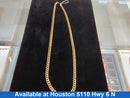 Chain - Yellow Gold 14k (.585) 20.8 grams 22 inch