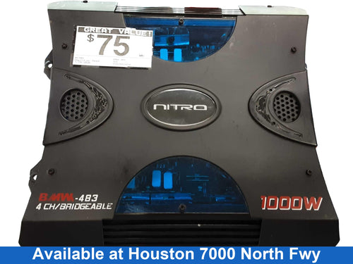 Nitro Bmwx-483 Black Generic Amplifier Head
