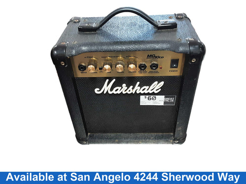 Marshall Mg10cd Black Guitar Amplifier