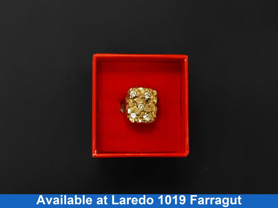 Men's Ring - Yellow Gold 10k (.417) 3.9 grams Size 20