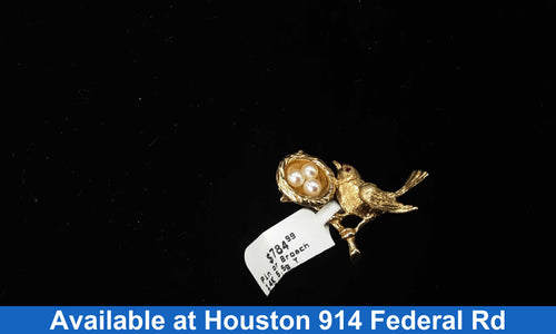 Broach - Yellow Gold 14k (.585) 5.5 grams