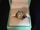 Women's Ring - Yellow Gold 18k (.750) 8.4 grams Size 10