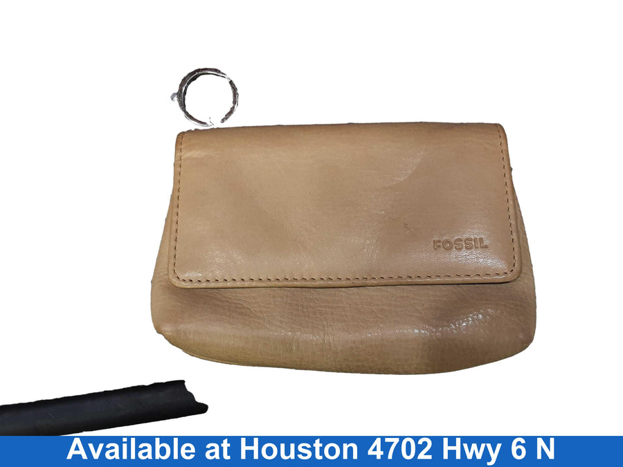 Fossil Yellow Wallet