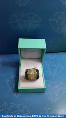 Men's Ring - White Gold 10k (.417) 12.1 grams Size 10.5