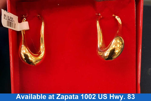Bangle Earrings - Yellow Gold 14k (.585) 3.7 grams