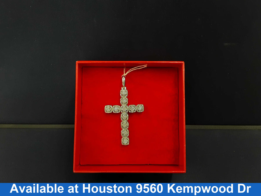 Religious Pendant - White Gold 10k (.417) 7.9 grams