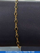 Cable Bracelet - Yellow Gold 10k (.417) 2.5 grams 7 inch