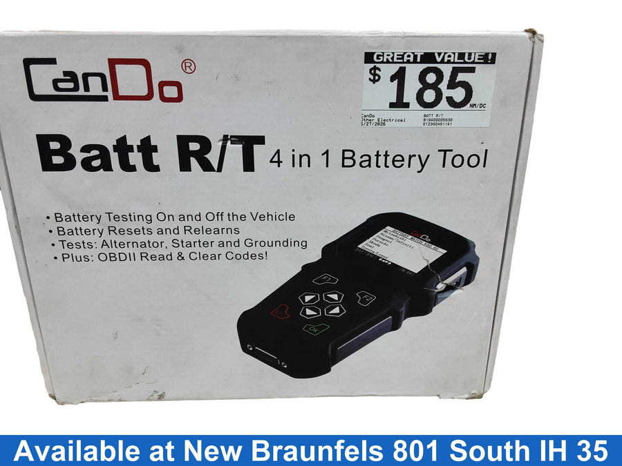 Cando Batt R/t Black Electrician Tool