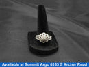 Women's Ring - White Gold 14k (.585) 5.9 grams Size 10